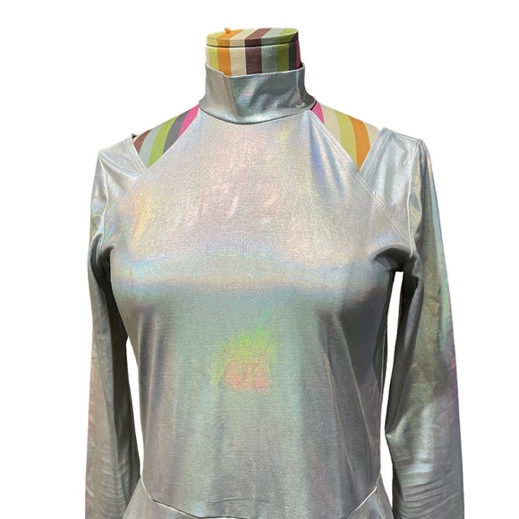 Modern Hero Adult Silver Alien Dress 0880 - Picture 3 of 7